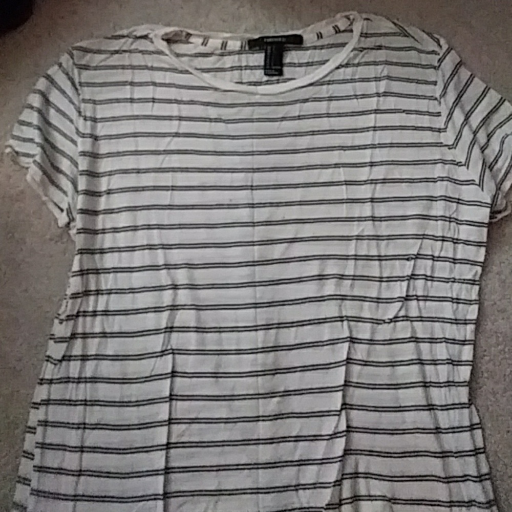 Forvever 21 Striped T-Shirt